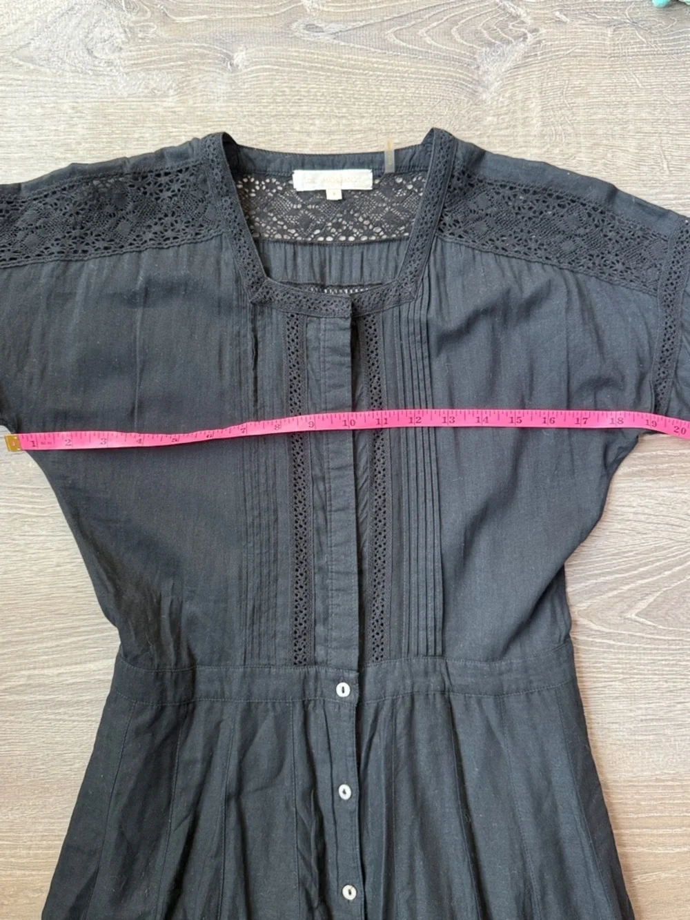 LoveShackFancy Edie Maxi Dress Small